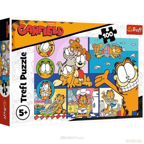 TREFL 100 el. Leniwy Garfield [PUZZLE]