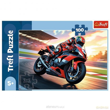 TREFL 100 el. Szybki motocykl [PUZZLE]