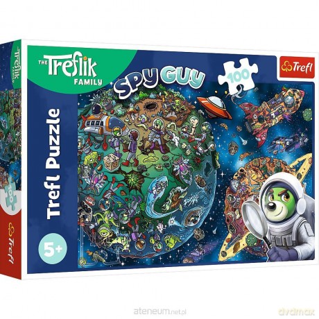 TREFL 100 el. Wspaniała Rodzina Treflików [PUZZLE]