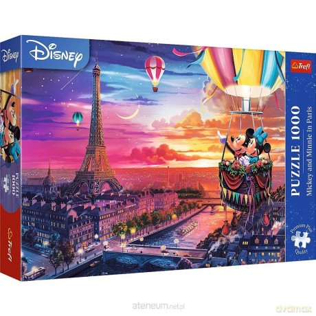 TREFL 1000 el. Mickey i Minnie w Paryżu [PUZZLE]