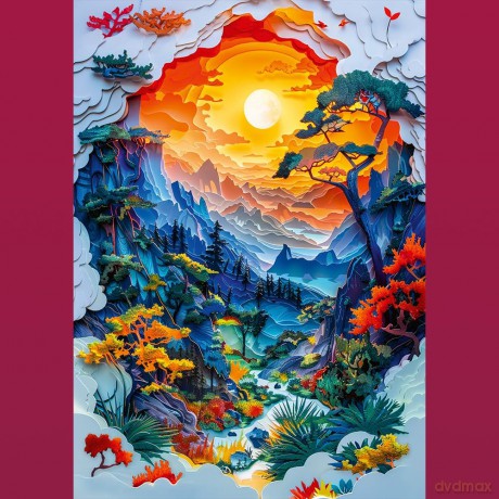 TREFL 1000 el. Paper Art: Dolina [PUZZLE]