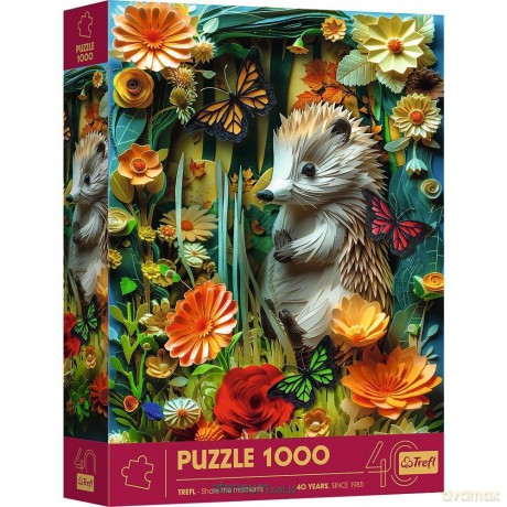 TREFL 1000 el. Paper Art: Jeż [PUZZLE]