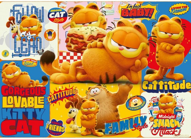 TREFL 1000 el. Przygody Garfielda [PUZZLE]