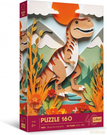 TREFL 160 el. Paper Art: Dinozaur [PUZZLE]