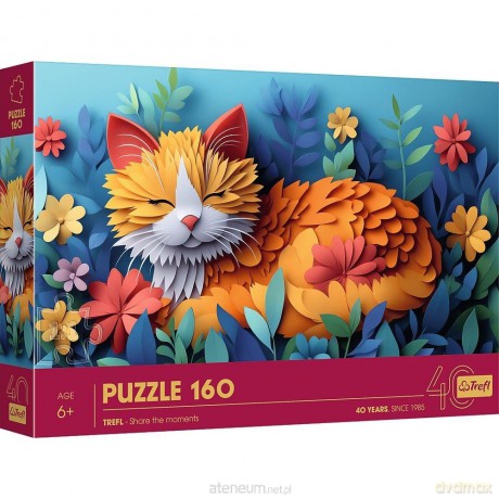 TREFL 160 el. Paper Art: Kotek [PUZZLE]