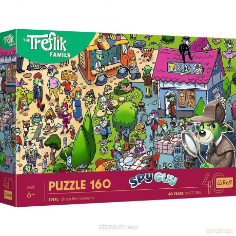 TREFL 160 el. Trefliki celebrują [PUZZLE]