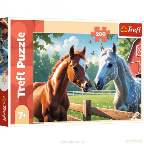 TREFL 200 el. Konie na polanie [PUZZLE]