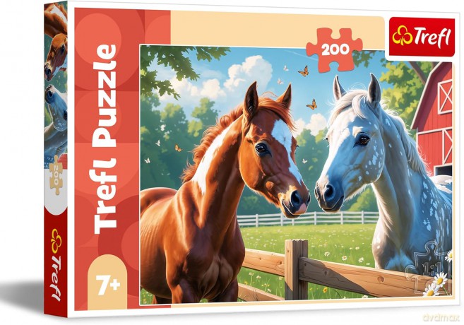 TREFL 200 el. Konie na polanie [PUZZLE]