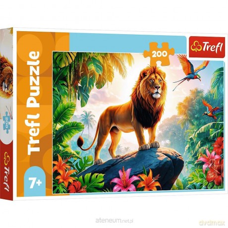 TREFL 200 el. Król dżungli [PUZZLE]