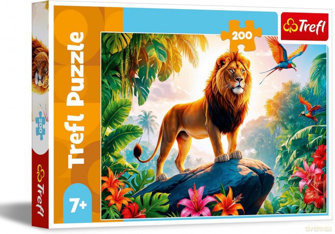TREFL 200 el. Król dżungli [PUZZLE]