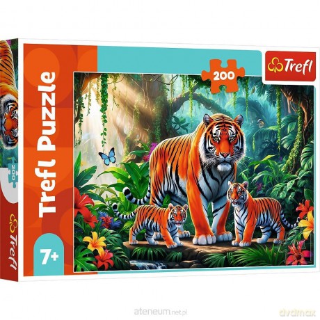 TREFL 200 el. Tygrysie zwyczaje [PUZZLE]