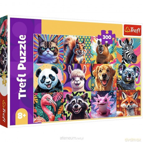 TREFL 300 el. Zabawna wieś [PUZZLE]