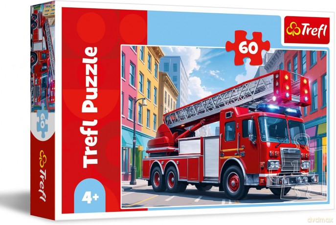 TREFL 60 el. Samochód strażacki