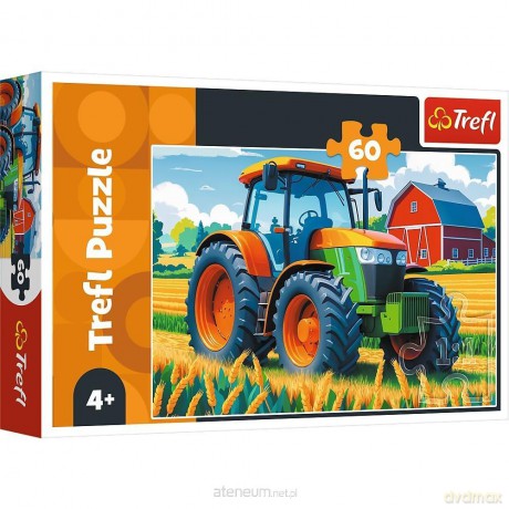 TREFL 60 el. Pojazd rolnika [PUZZLE]