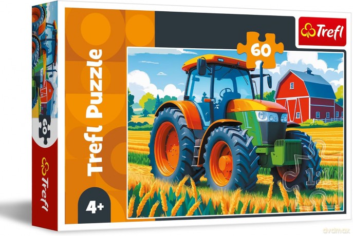 TREFL 60 el. Pojazd rolnika [PUZZLE]