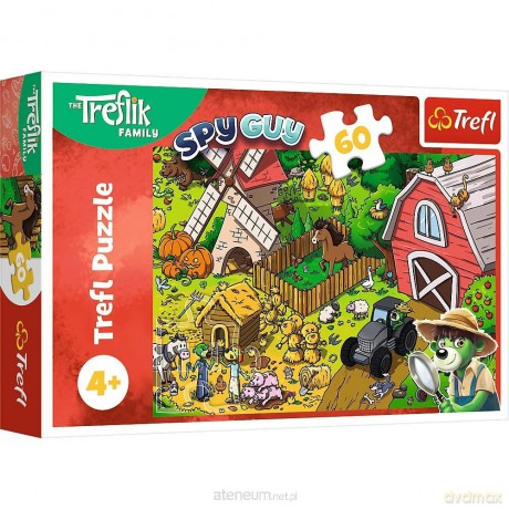 TREFL 60 el. Wesoły dzień Treflików [PUZZLE]