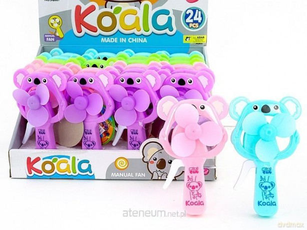 Wiatraczek ręczny koala MIX