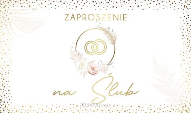 Zaproszenie Komunia (10szt)