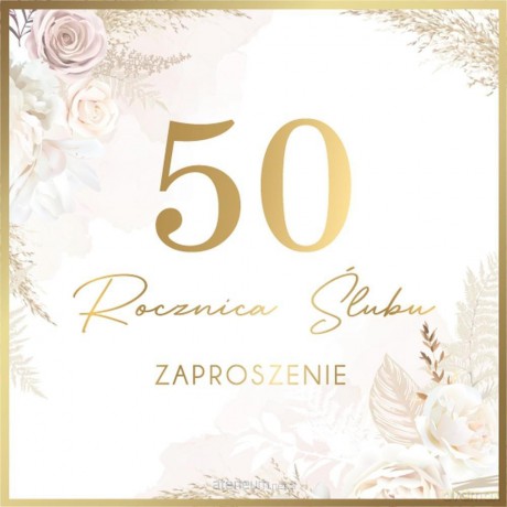 Zaproszenie Rocznica (10szt)
