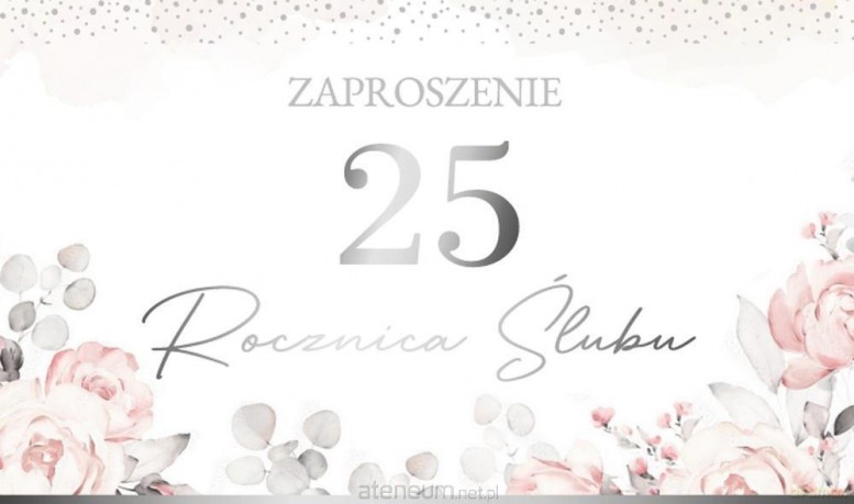 Zaproszenie Rocznica Ślubu (10szt)