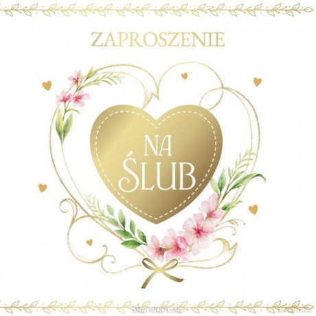 Zaproszenie Rocznica Ślubu (10szt)