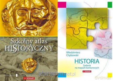 Szkolny atlas historyczny + mapy kont. gratis [KSIĄŻKA]