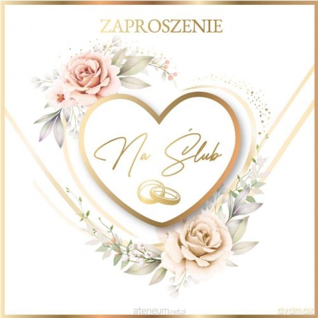 Zaproszenie Ślub (5szt)