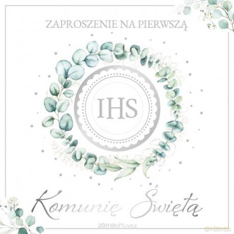 Zaproszęnie Komunia (10szt)