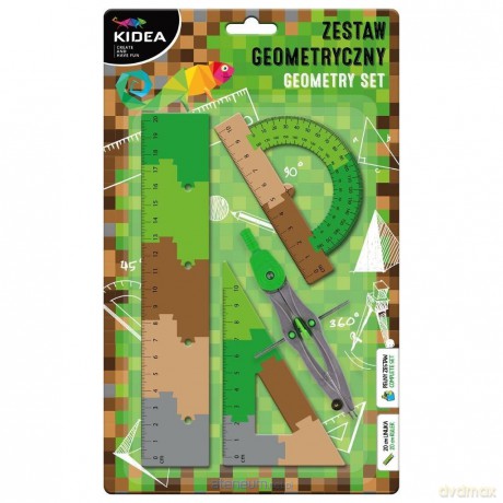 Zestaw geometryczny puzzle 20cm 4el