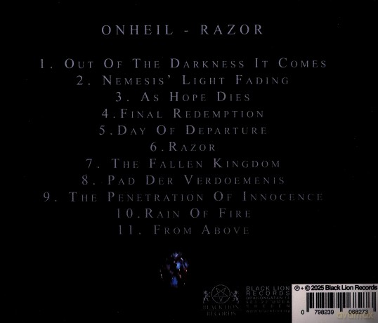 Onheil: Razor [CD]
