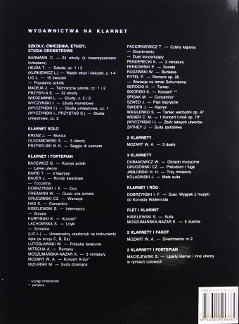 Szkoła na klarnet 1 PWM [KSIĄŻKA]