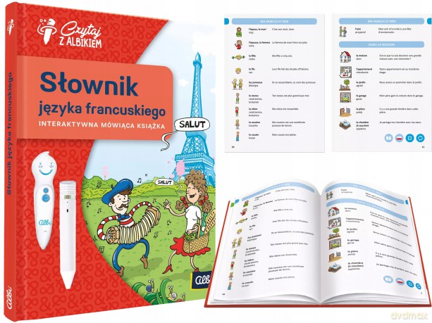 Czytaj z Albikiem Słownik języka francuskiego [KSIĄŻKA]