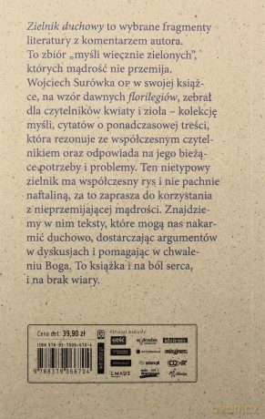 Zielnik duchowy - Wojciech Surówka [KSIĄŻKA]