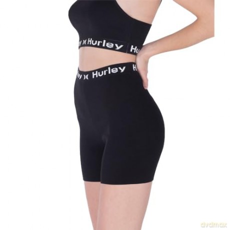 Szorty Spodenki Sportowe Damskie Hurley OAO Text Active Czarne L