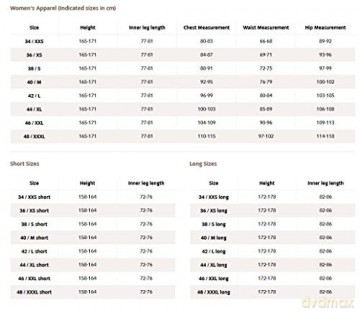 VAUDE damskie spodenki na rower, rozmiar 44