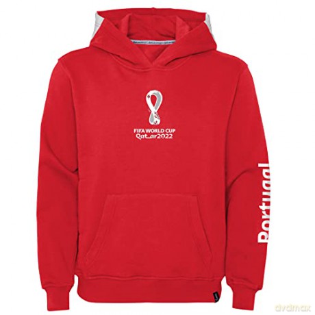 FIFA Official World Cup 2022 Damska bluza z kapturem, Portugal, XL
