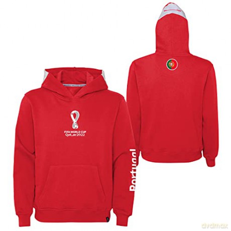 FIFA Official World Cup 2022 Damska bluza z kapturem, Portugal, XL