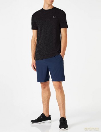 Under Armour Męska koszulka sportowa Vanish Seamless Short Sleeve ściśle przylegająca do ciała, krótki rękaw i szybkoschnąca koszulka treningowa