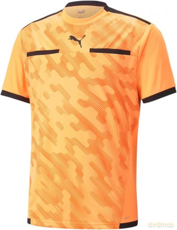 PUMA Herren koszulka sędziowska, Neon Citrus-puma Black, rozmiar S