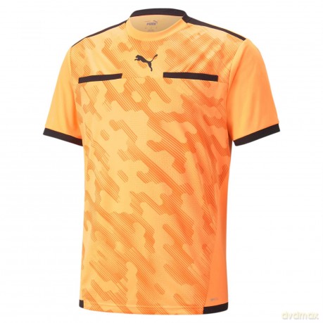 PUMA Herren koszulka sędziowska, Neon Citrus-puma Black, rozmiar S