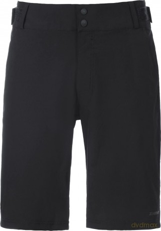 Zeiner Pelik X-Function, Męskie bermudy, spodenki rowerowe, czarny, rozmiar 52