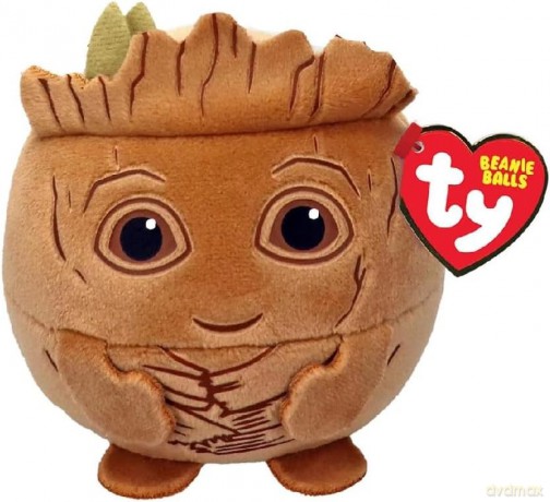 42563-GROOT TY PUFFIES MARVEL GROOT PIĘKNA MASKOTKA TY ORYGINAŁ 3+