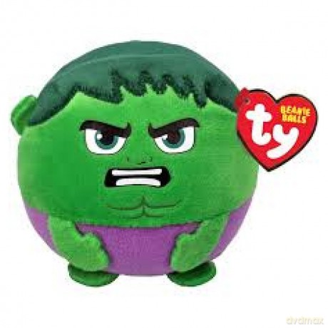 42564- HULK TY PUFFIES MARVEL HULK PIĘKNA MASKOTKA 9CM. ORYGINAŁ 3+