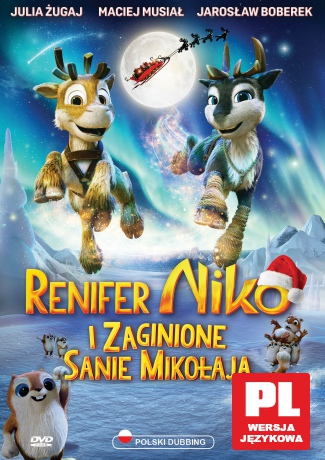 Renifer Niko i zaginione sanie Mikołaja [DVD]