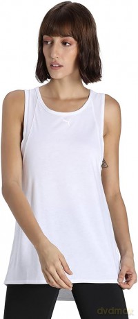 PUMA Koszulka damska Train Mesh Tank, biała, rozmiar S