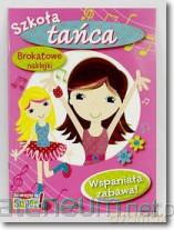 Szkoła tańca brokatowe naklejki [KSIĄŻKA]