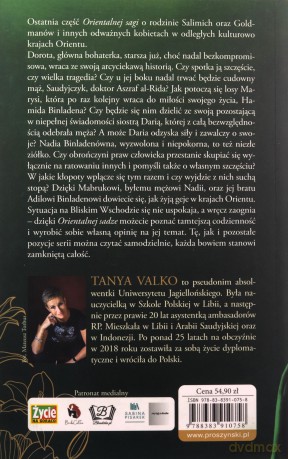 Arabska klątwa (barwione brzegi) - Tanya Valko [KSIĄŻKA]