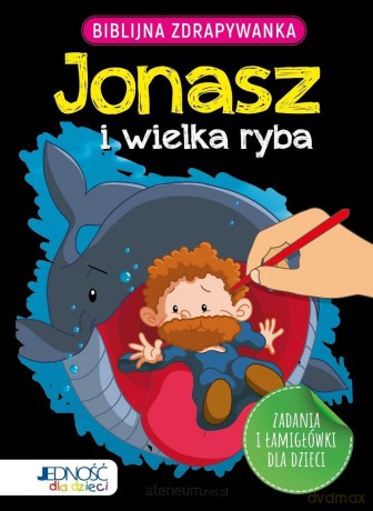 Biblijna zdrapywanka. Jonasz i wielka ryba - Jacob Vium-Olesen [KSIĄŻKA]