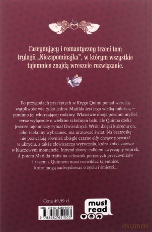 Co spaja świat (Tom 3) Niezapominajka - Kerstin Gier [KSIĄŻKA]
