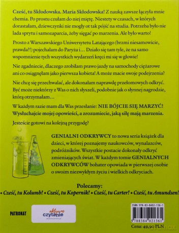 Cześć, tu Skłodowska! - Max Czornyj, Aleksandra Czornyj [KSIĄŻKA]